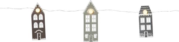 Lichterkette Villa