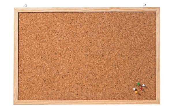 FRANKEN Korktafel "Memoboard", 600 x 400 mm, braun