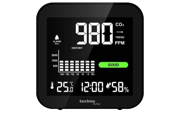 Technoline CO2 Luftgütemonitor WL 1025