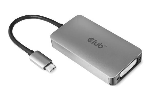 Club 3D Adapter USB Type-C – Dual Link DVI-I, Aktiv