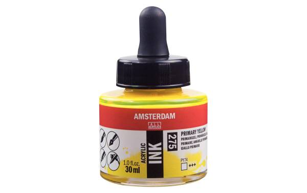 Amsterdam Acryltinte 30 ml, Primärgelb