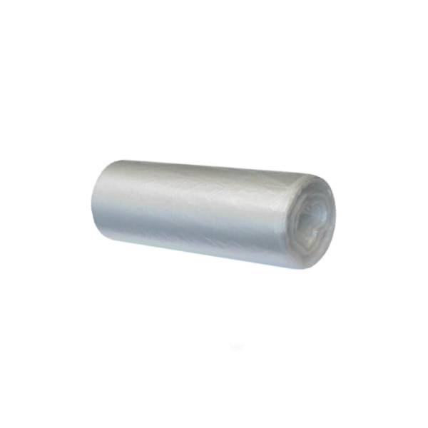 50x Mülleimerbeutel (HDPE) transparent 49 x 60 cm 30L