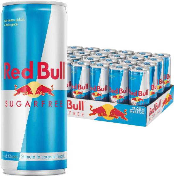 RED BULL Energy Drink sugarfree, Alu 129400001129 25 cl, 24 Stk.