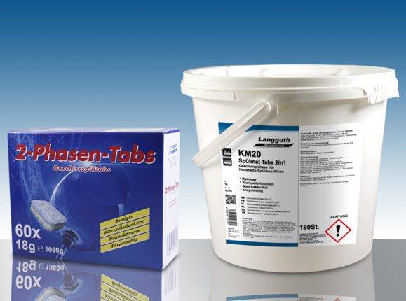 KM20 TABS 2IN1 Geschirrspültabs für die Haushalts-Spülmaschinen