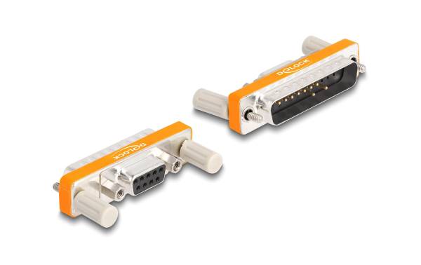 Delock Adapter D-Sub 9 Pin Buchse – D-Sub 25 Pin Stecker