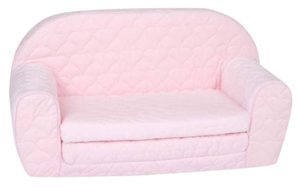 Knorrtoys Kindersofa Cosy Heart Rose