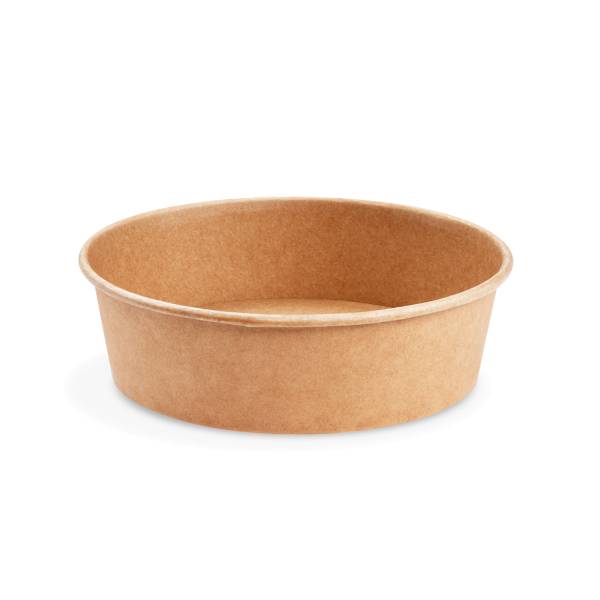 Salatschale (PAP,PE) kraft 185mm 1000ml – 50 Stück