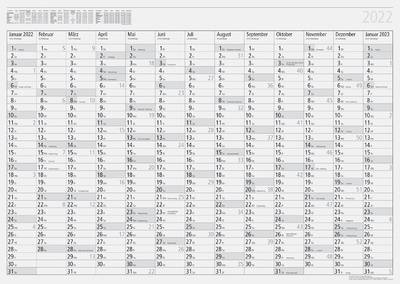 rido idé Wandkalender "Plakatkalender young design" 2024