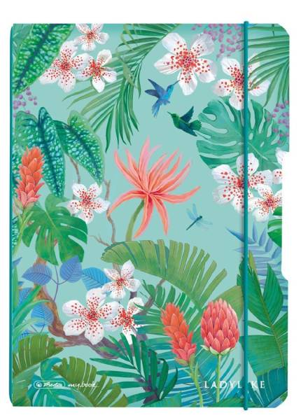 herlitz Notizheft my.book flex Ladylike 'Jungle', A5