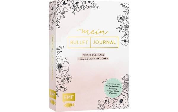 EMF Notizbuch Bullet Journal Planen und Träume 21.7 x 15.4 cm