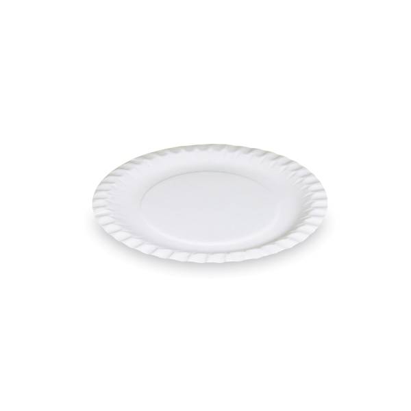 Pappteller weiß 18cm RECY - 100 Stück