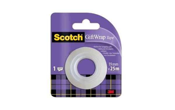 Gift Wrap Tape 19mmx25m Refill SCOTCH GIFTWRAPR