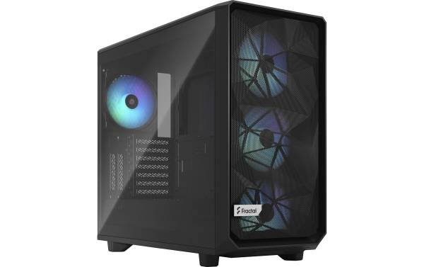 Fractal Design PC-Gehäuse Meshify 2 RGB TG Light Tint Schwarz