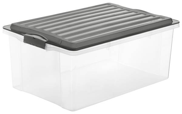 Rotho Aufbewahrungsbox Compact A3 / 38 Liter Anthrazit