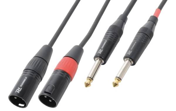 PD Connex CX64-1 XLR 3 Pole, male – Klinke 6.3mm, male 1.5 m