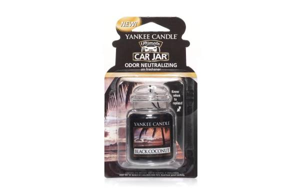 Yankee Candle Auto-Lufterfrischer Car Jar Ultimate Black Coconut
