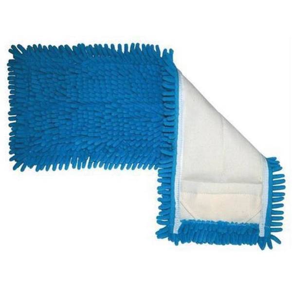 AlpineX Microfaser Chenillemopp Professional – blau/rot – 40/50cm