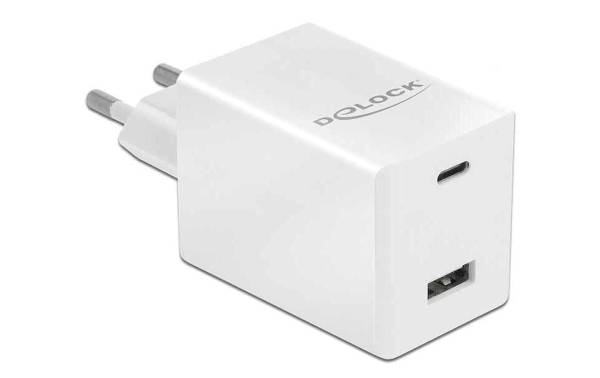 Delock USB-Wandladegerät 41448 USB-C PD 3.0 USB-A, 45W