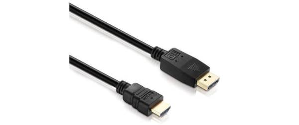 HDGear Kabel DisplayPort – HDMI, 1.5 m