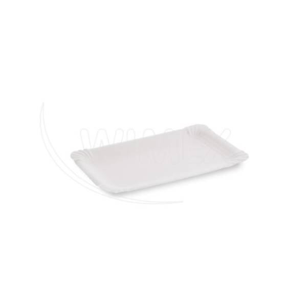 Pappteller weiß 11 x 17 cm – 250 Stück