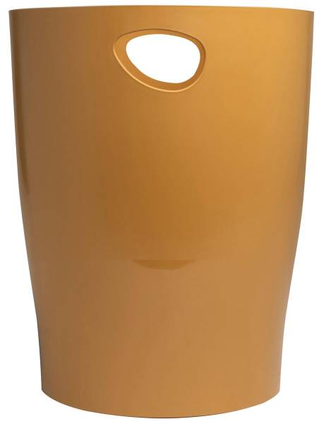 EXACOMPTA Papierkorb Ecobin 15 l 45329D gold