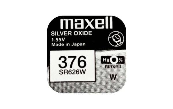 Maxell Europe LTD. Knopfzelle SR626W 10 Stück