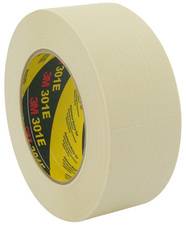3M Krepp-Klebeband 301E, 48 mm x 50 m, Papier, beige
