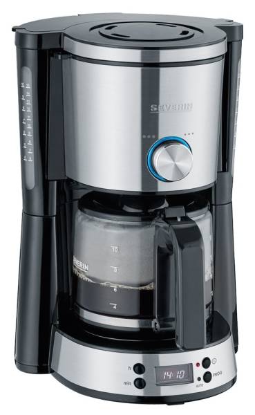 SEVERIN Kaffeemaschine KA 4826, Edelstahl / schwarz