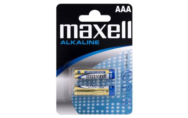 Maxell Europe LTD. Batterie AAA 2 Stück