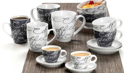 Ritzenhoff & Breker Jumbo-Kaffeetasse "CORNELLO GREY", 0,6 l