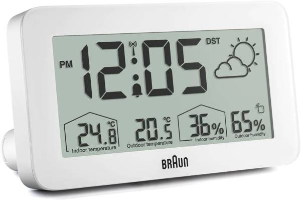 Braun Weather Station – BC13WP-DCF – white