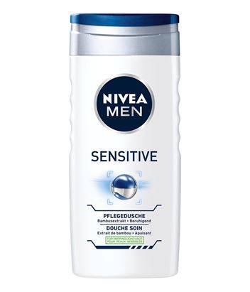 NIVEA Men Sensitive Pflegedusche - 250 ml Flasche