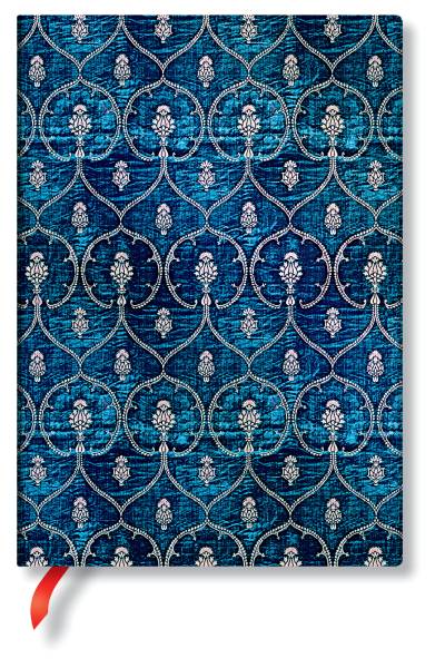 PAPERBLANKS Notizbuch Midi PB6384-1 Samtblau, liniert