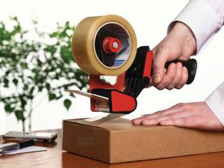 tesapack Verpackungsklebeband & -Handabroller Spar-Set