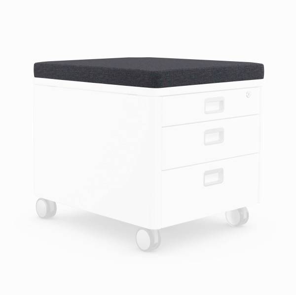MOLL Sitzkissen 43x54x5cm 1002636-905 anthrazit, zu Rollcontainer