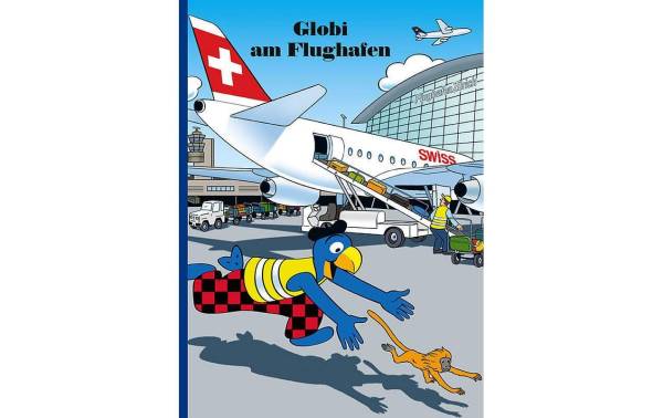 Globi Verlag Bilderbuch Globi am Flughafen