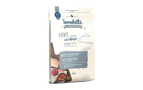 Sanabelle Trockenfutter Light, 10 kg