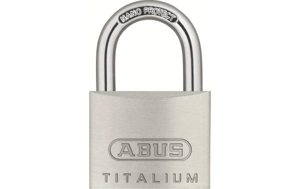 Schloss ABUS Titalium 64TI/40 Farbe silber