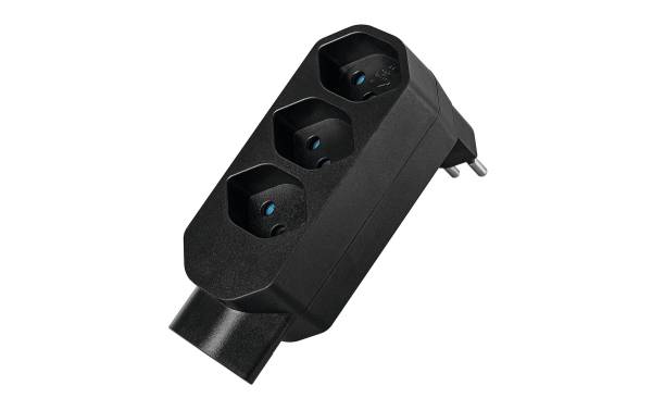 STEFFEN Manta Mehrfachadapter 4xT13 (1x unten) drehbar 4
