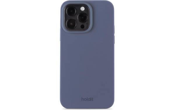 Holdit Back Cover Silicone iPhone 14 Pro Max Blau