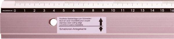 Zeichen-Schneidelineal 70cm Alu RUMOLD 663/70