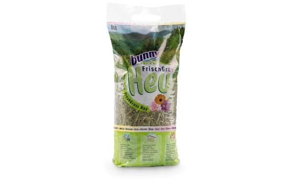 Bunny Nature Frischgras Heu Blüten 500 g