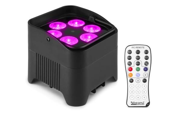 BeamZ Bodenstrahler BBP96SB Uplight Par Schwarz
