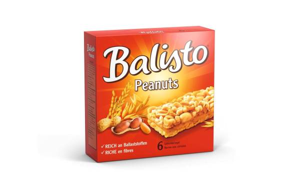Balisto Riegel Peanuts 6 Stück