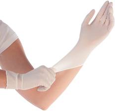 HYGOSTAR Nitril-Handschuh "SAFE SUPER STRETCH", L, weiß