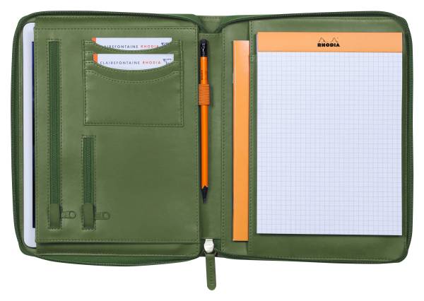 RHODIA Konferenzmappe A5 168102C salbei
