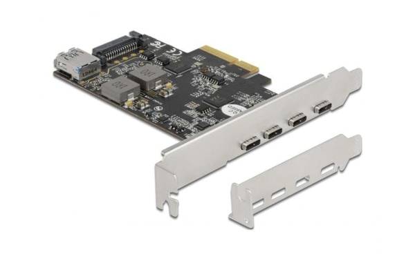 Delock PCI-Express-Karte 90059 USB 3.1 Gen2 – 4x USB-C