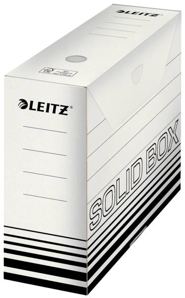 Archiv-Box Solid A4 weiss LEITZ 61280001