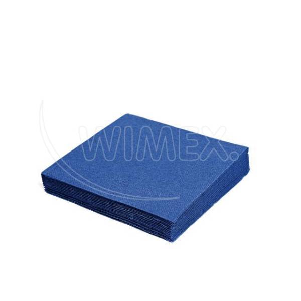 Serviette (PAP FSC Mix) 1-lagig dunkelblau 33 x 33 cm – 100 Stück