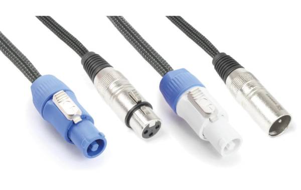PD Connex CX06-2 Powercon – XLR 3 Pole, female 2 m